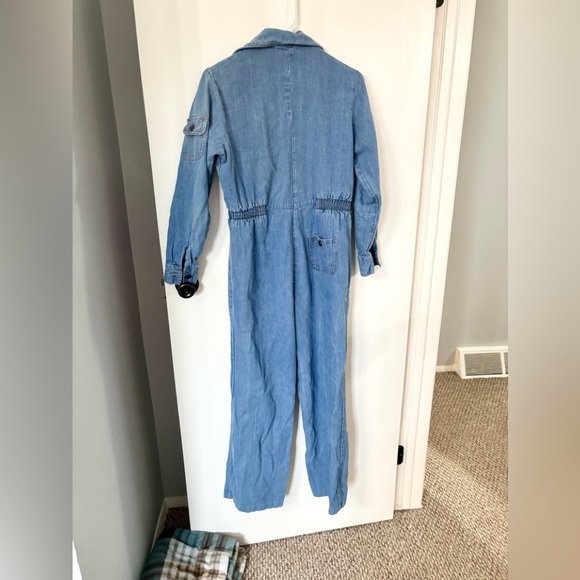 Zz Mizz Lizz Denim Jean jumpsuit vintage southwestern - Picture 11 of 14
